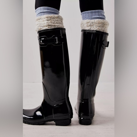 Hunter Original Tall Gloss Rain Boots - Picture 4 of 11